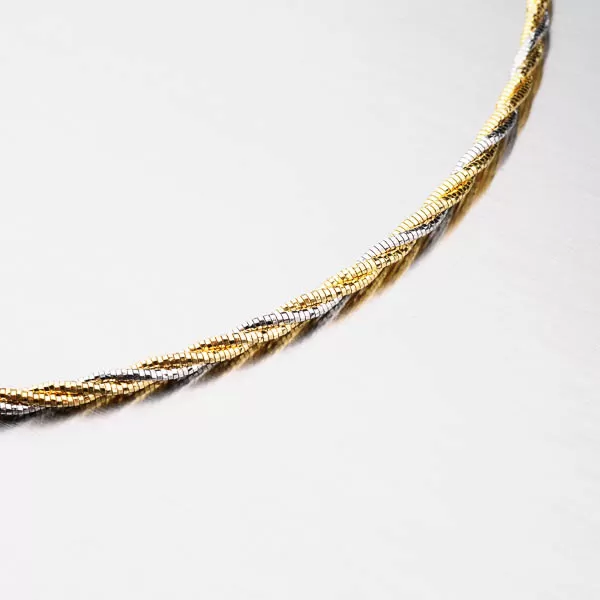 Strieborný náhrdelník CHRS-SPRING-1-3L-TW-Y/W