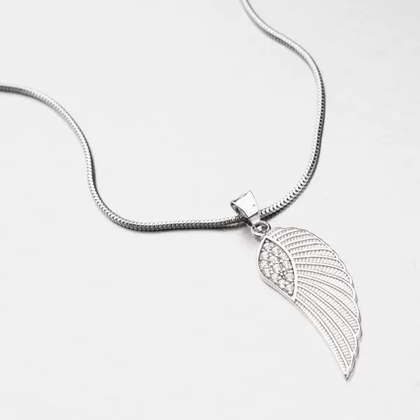 Zlatý prívesok - anjelské krídlo 43-21642