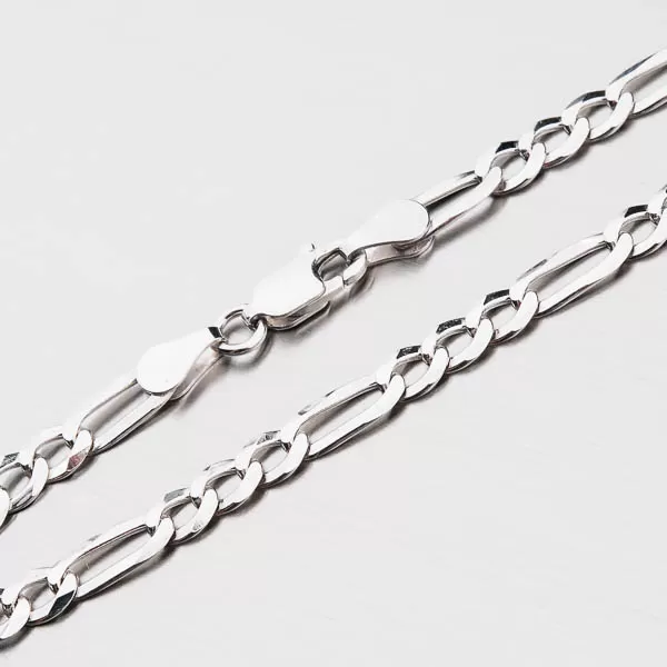 Strieborný náramok Figaro 3+1 CHRS-073-120-FLAT