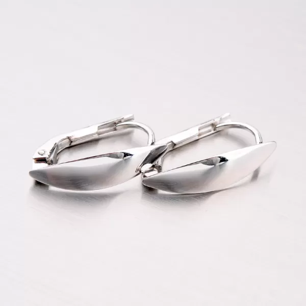 Náušnice so zlatou podložkou 42-31504