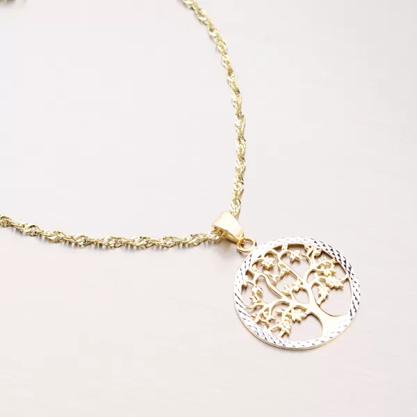 Zlatý prívesok strom života 43-21655