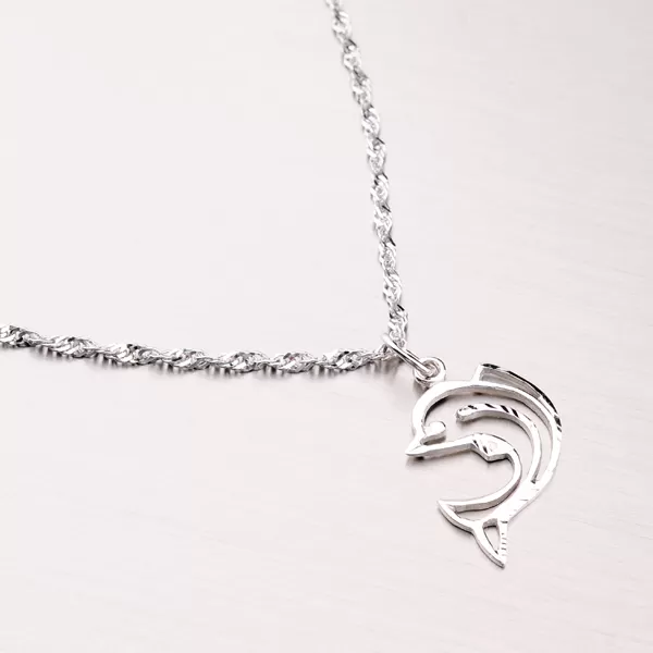 Zlatý prívesok - delfín 43-2694