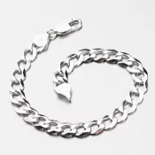 Strieborný náramok Pancer CHRS-08-180-FLAT