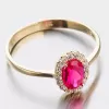 Zlatý prsteň s Ruby 11-277