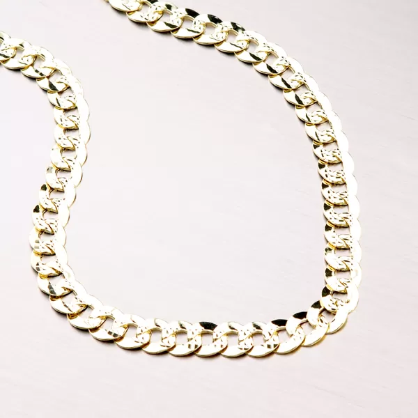 Zlatá reťaz Pancer s gravírovaním 45-1220