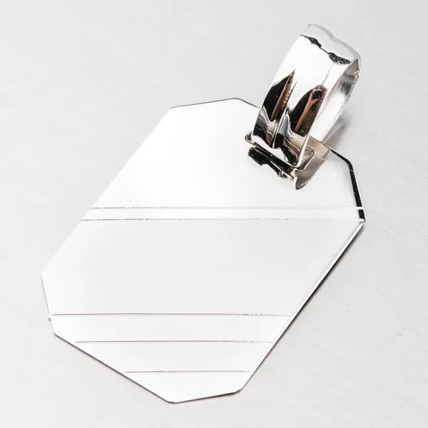 Doštička z bieleho zlata 43-2963