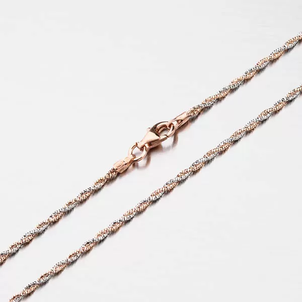 Strieborný náhrdelník CHRS-13-RDIS162F-020-AWP-RH