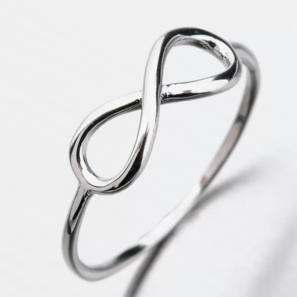 Strieborný prsteň nekonečno GST-11357