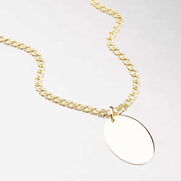 Doštička zo žltého zlata 43-21644