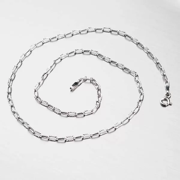 Dámska retiazka strieborná 925 CHRS-DROP-OVALSTAR-040