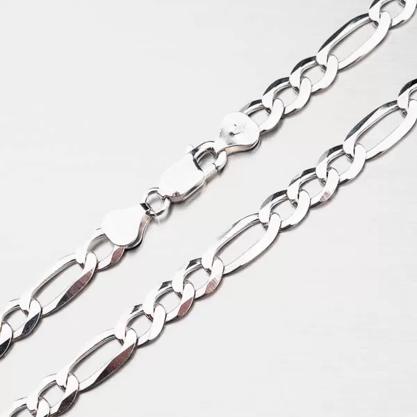 Strieborné masívne Figaro 3+1 CHRS-073-180-FLAT