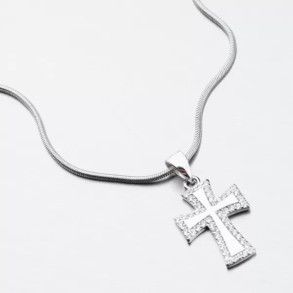 Strieborný krížik PKL-3041