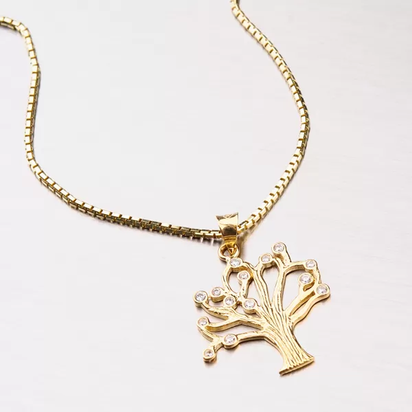 Zlatý prívesok - strom života 43-2930