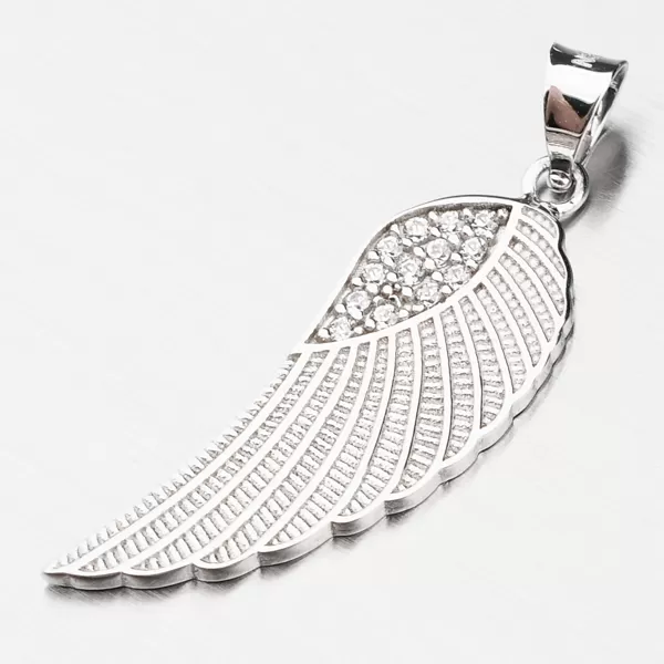 Zlatý prívesok - anjelské krídlo 43-21642