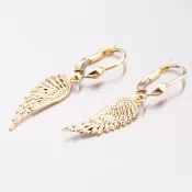 Zlaté visiace náušnice 42-32501