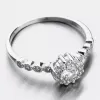 Strieborný prsteň so zirkónmi GST-11247