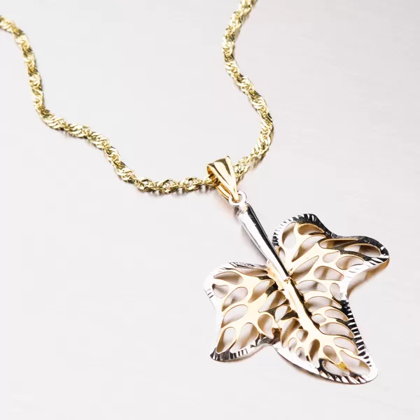 Zlatý prívesok - list 43-21531