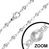 Oceľová dámska retiazka GNCB095