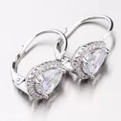 Náušnice so zirkónmi SST-12194R