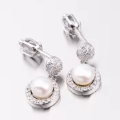 Strieborné náušnice UPST-122048PS