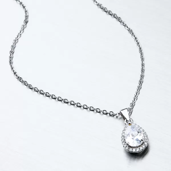 Strieborný náhrdelník SST-15194