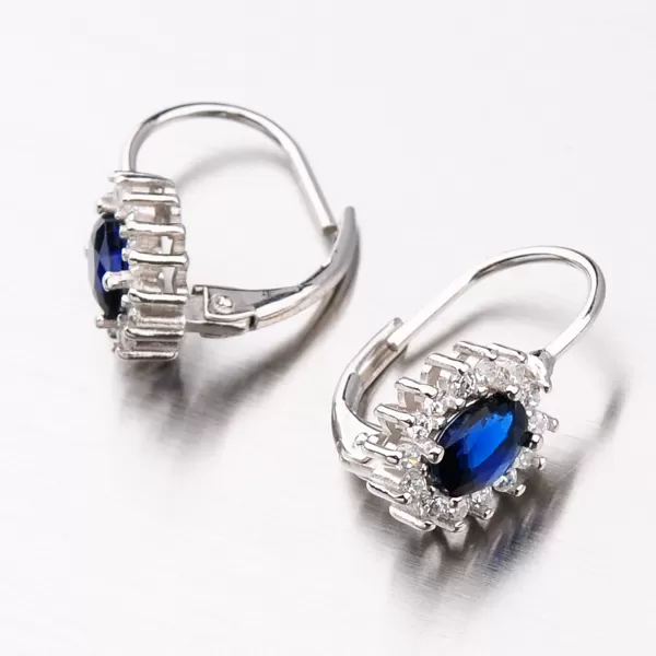 Náušnice so zirkónmi SETST-12145