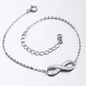 Strieborný náramok BST-14354