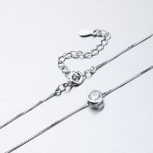 Strieborný náhrdelník SST-15856