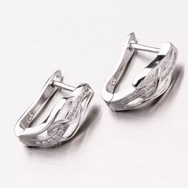 Náušnice so zirkónmi UCST-121277