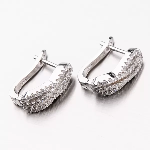 Náušnice so zirkónmi UCST-122225