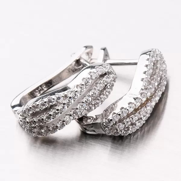 Náušnice so zirkónmi UCST-122225