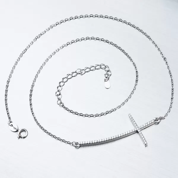 Strieborný náhrdelník SST-151165