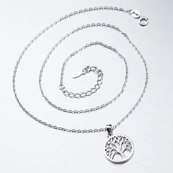 Strieborný náhrdelník strom života SST-15214