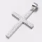 Dámsky prívesok striebro 925 zirkón krížik posiaty HST-13471