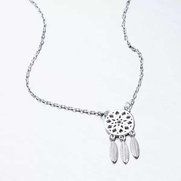 Strieborný náhrdelník SST-151173