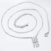 Strieborný náhrdelník SST-151173