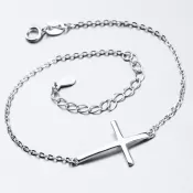Strieborný náramok BST-14407