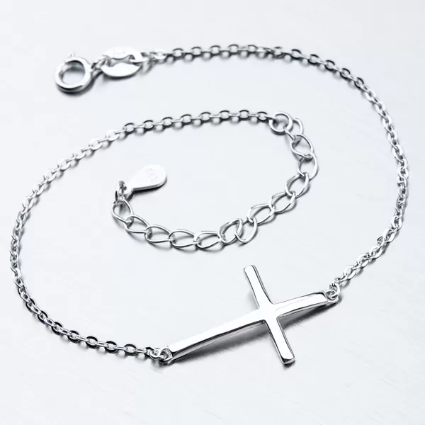 Strieborný náramok BST-14407