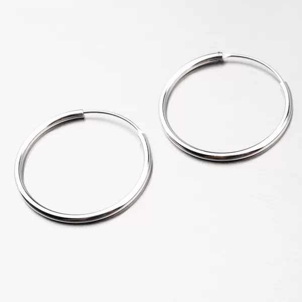 Strieborné kruhy UCST-12351/30/N