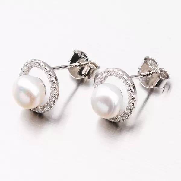 Strieborné náušnice UPST-122091