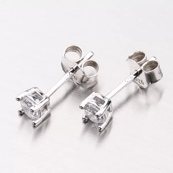 Náušnice kôstky so zirkónmi UPST-122025