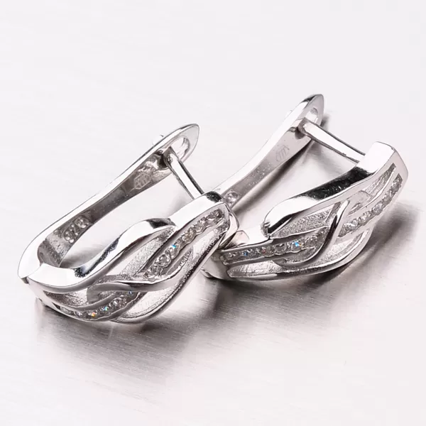 Náušnice so zirkónmi UCST-121277