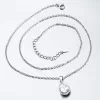 Strieborný náhrdelník SST-15194