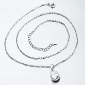 Strieborný náhrdelník SST-15194