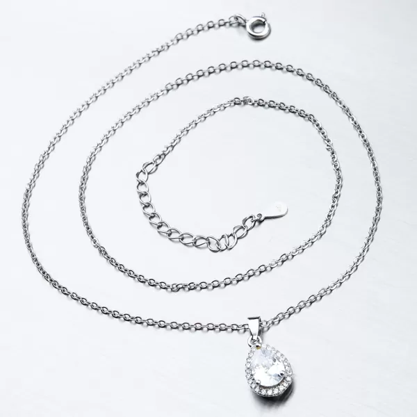Strieborný náhrdelník SST-15194