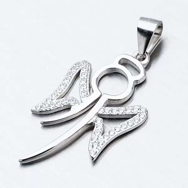 Strieborný prívesok Anjel HST-13456