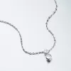 Strieborný náhrdelník SST-151155