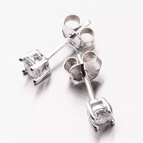 Náušnice kôstky so zirkónmi UPST-122025