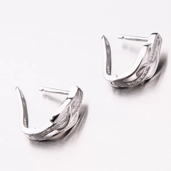 Náušnice so zirkónmi UCST-121277