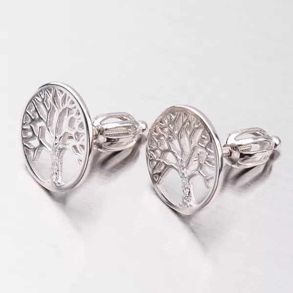 Náušnice kôstky so zirkónmi SETST-12214SR